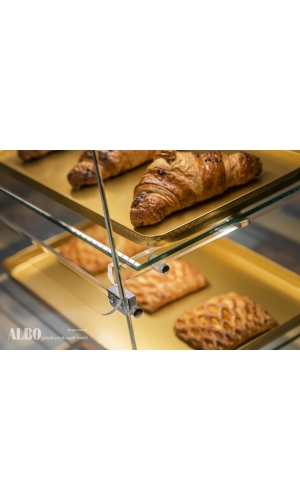 Gablota piekarnicza SNACK witryna bufetowa z oświetleniem ledowym